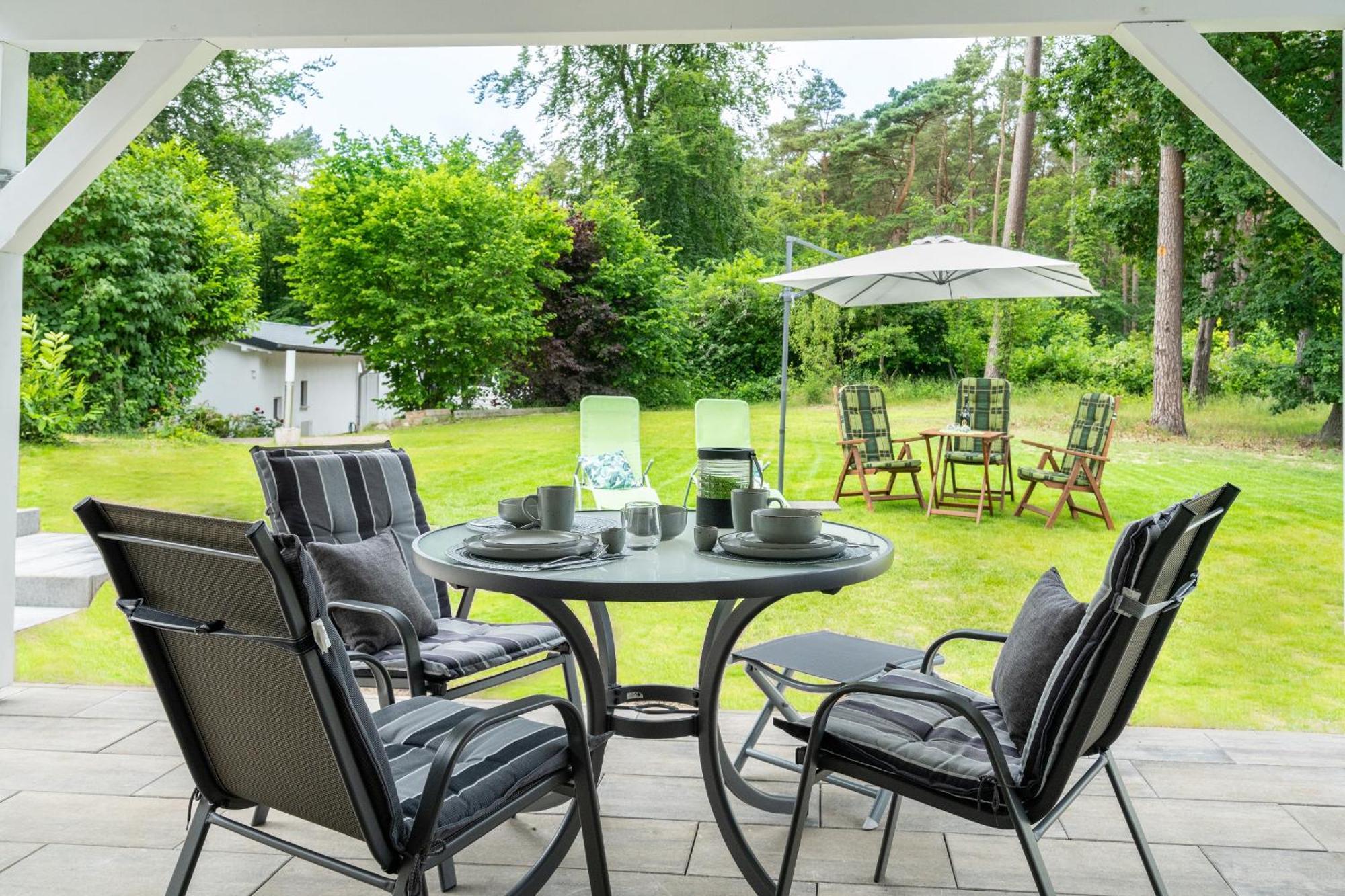 Gerhart-Hauptmann-Strasse 1A Ferienhaus Gartenidylle Kölpinsee Exterior foto
