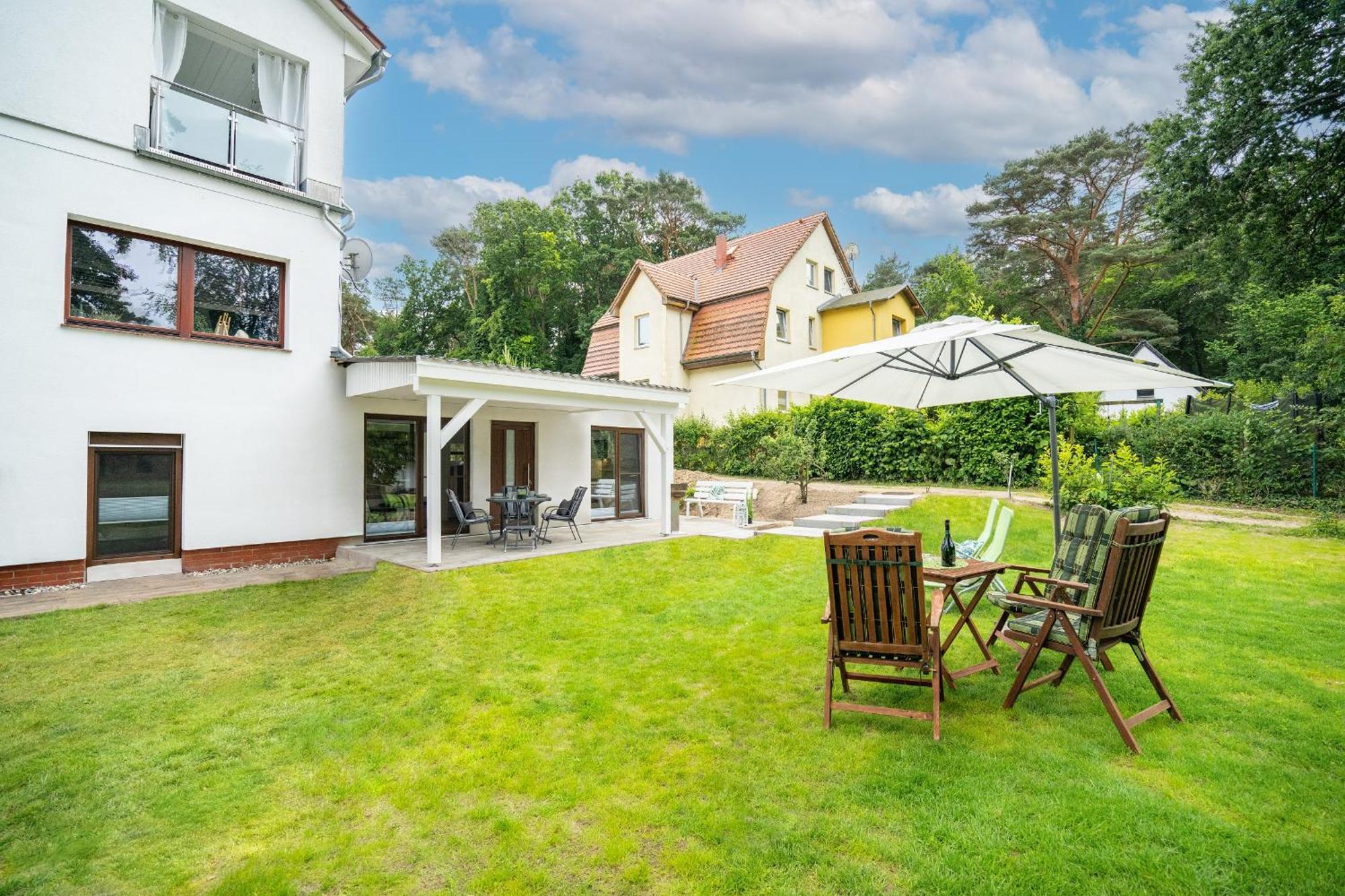 Gerhart-Hauptmann-Strasse 1A Ferienhaus Gartenidylle Kölpinsee Exterior foto